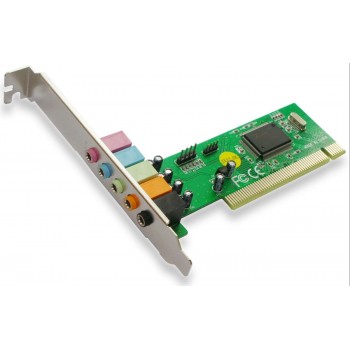 Звук. Плата PCI Cmedia 8738 4 канал.