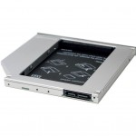 Перехідник Grand-X (HDC-24N) подключения HDD2.5'' 9,5мм в отсек привода ноутбука, SATA/mSATA