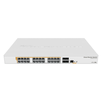 Комутатор Mikrotik CRS328-24P-4S+RM