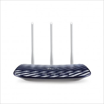 Роутер TP-Link  Archer C20  733 Мбіт/с: до 433 Мбіт/с на 5 ГГц і до 300 Мбіт/с на 2,4 ГГц. 