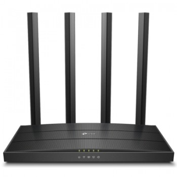 Роутер TP-Link ARCHER A6 2.4/5 ГГц (двухдиапазонный) 1 Гбит/с 1167 Мбит/с 20 дБм макс. (2.4 ГГц) и 23 дБм макс. (5 ГГц)