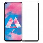 Захисне скло Florence (full glue) Samsung M40 (2019) M405 Full Cover Black (тех.пак)