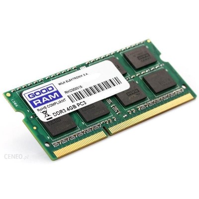 Память DDR3 SoDIMM 4GB 1600 MHz GOODRAM (GR1600S3V64L11/4G) CL11, 1.35V