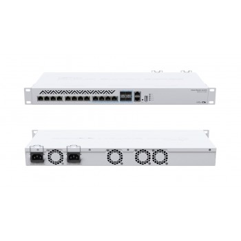 Комутатор Mikrotik CRS312-4C+8XG-RM