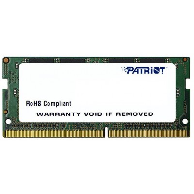 Память SoDIMM DDR4 4GB 2400 MHz Patriot (PSD44G240081S) 