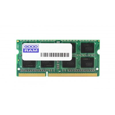 Память для ноутбуков DDR3 8GB 1600 MHz GOODRAM (GR1600S364L11/8G) 1600 MHz, 1.5V, CL11, 1 планка