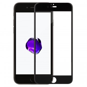 Захисне скло Florence (full glue) iPhone 6/6S Plus Full Cover Black (тех.пак)
