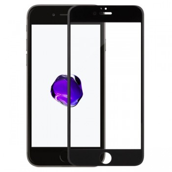 Захисне скло Florence (full glue) iPhone 6/6S Full Cover Black (тех.пак)