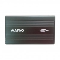 Кишеня зовнішня 2.5" SATA Maiwo K2501A-U2S black 2.5'' HDD, SATA, 1xUSB 2.0