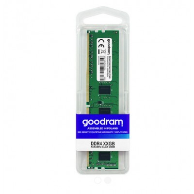 Пам'ять GoodRAM 8Gb DDR4 3200MHz GR3200D464L22S/8G CL22 • робоча напруга: 1,2 B