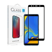 Захисне скло для Samsung A7 (A750) 2018 (чорн.) MDA