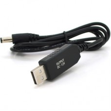 Кабель живлення USB to DC 5.5x2.5 12V 1.0m OEM (29866) Voltronic (KPFR/5-12)