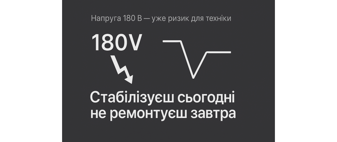 Стабілізуєшь сьогодні - не ремонтуєшь завтра