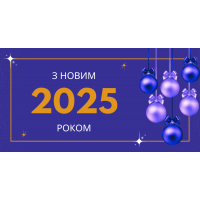 З новим 2025 роком!