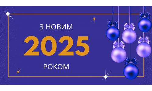 З новим 2025 роком!