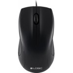 Мишка LogicConcept LM-12, 3 кн., 1000dpi, чорна