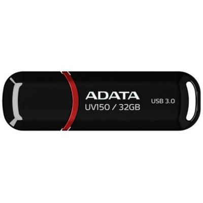 USB флеш 32GB  A-DATA 32Gb UV150 Black 3.0 (AUV150-32G-RBK) AUV15032GRBK
