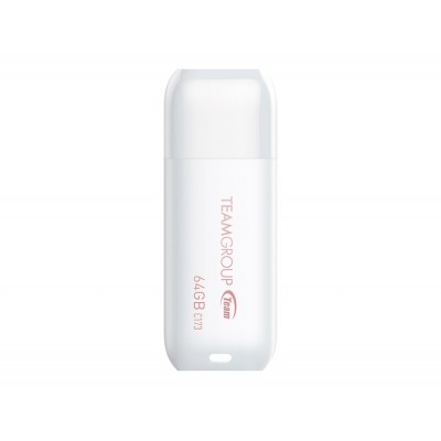 USB флеш 64GB Team C173 Pearl White (TC17364GW01)