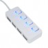 USB-хаб Lapara LA-SLED4 white (LA-SLED4 white)