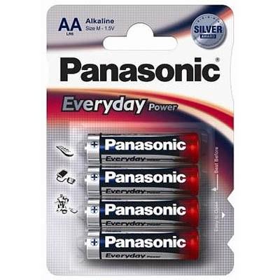 Батарейка AA Panasonic EVERYDAY POWER AA BLI 4 ALKALINE