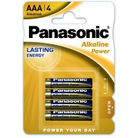 Батарейка Panasonic Alkaline Power AAA/LR03 BL 4 шт