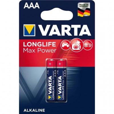 Батарейка AAA Varta MAX T. AAA BLI 2 ALKALINE