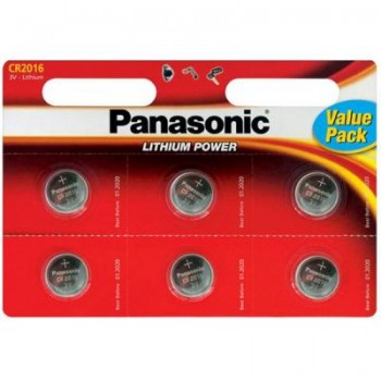 Батарейка CR 2016 Panasonic CR 2016 BLI 6 LITHIUM