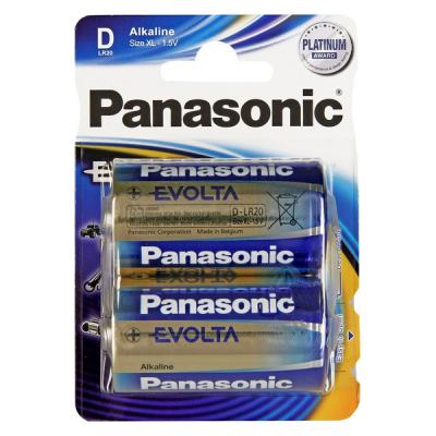 Батарейка Panasonic EVOLTA D BLI 2 ALKALINE