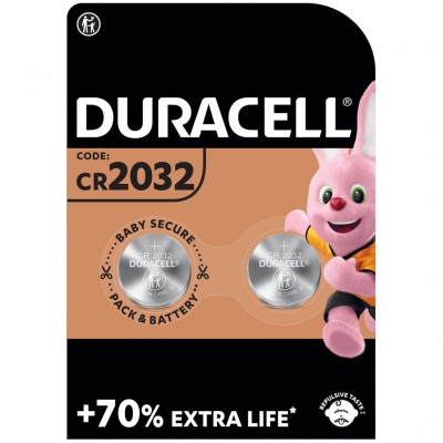 Батарейка для БИОС/ BIOS Duracell CR 2032 / DL 2032 * 2 (5004349)