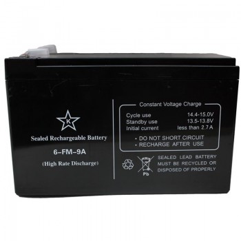 Батарея для ДБЖ KSTAR 12В 9 Ач (6-FM-9A) (6-FM-9A)