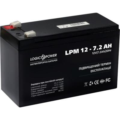 Батарея для ДБЖ LogicPower LPM 12В 7.2 Ач (3863)