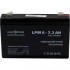 Батарея для ДБЖ LogicPower LPM 6В 7.2 Ач (3859)