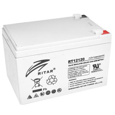 Батарея для ДБЖ Ritar AGM RT12120, 12V-12Ah (RT12120)