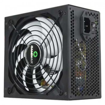 Блок живлення 500W GAMEMAX ATX 500W, APFC, 14см вент,80+ GP-500
