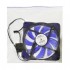 Вентилятор 120 мм Cooling Baby 120x120x25мм BB, 22дБ, 12V, 1000 об/мин, 3-pin+4-pin(Molex) (12025BBL Blue)