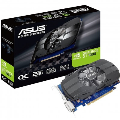 Вiдеокарта ASUS GeForce GT1030 2GB DDR3 OC (PH-GT1030-O2G)