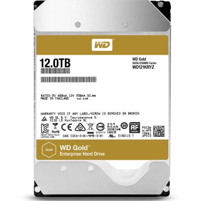 Жорсткий диск WD 3.5 SATA 3.0 12TB 7200rpm Cache 256MB Gold (WD121KRYZ)