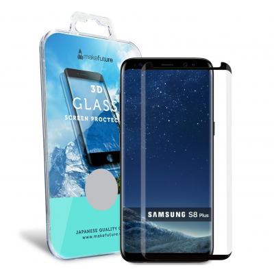 Захисна плівка для Samsung S8 Plus Black 3D (MF3D-SS8PB) MakeFuture