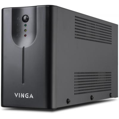 ДБЖ Vinga LED 600VA metal case with USB+RJ45 (VPE-600MU)