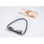 Кабель HDMI to HDMI 0.5m  мультимедийный Maxxter (V-4-0.5M) VHDMI40.5M