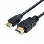 Кабель HDMI to HDMI 1.0m  A C (mini), Atcom (6153) 6153