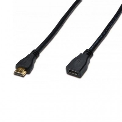 Кабель HDMI to HDMI 5.0m  DIGITUS (AK-330201-050-S) AK330201050S