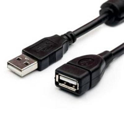 Кабель USB (AM/AF) ATcom 1,5м (удлинитель) ferrite