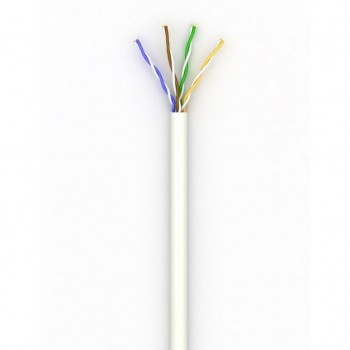 Кабель UTP Cat 5e 4пари Мідь 0,48мм OK-Net (КПВ-ВП (100) 4х2х0,48)