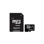 Карта пам'яті 32GB microSDHC  Apacer Class 10 + SD адаптер (AP32GMCSH10U1-R)