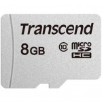 Карта пам'яті 8GB microSDHC class 10 UHS-I Transcend (TS8GUSD300S)