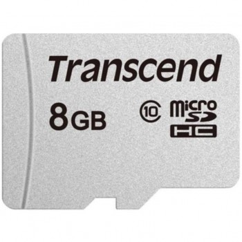 Карта пам'яті 8GB microSDHC class 10 UHS-I Transcend (TS8GUSD300S)