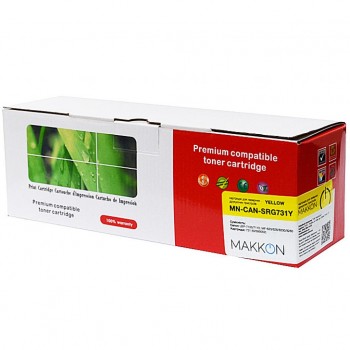 Картридж Canon 731 (SRG731Y) 1.5k yellow (MN-CAN-SRG731Y) Makkon