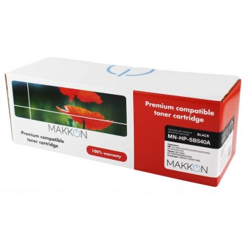 Картридж HP CLJ CB540A (125A) (SB540A) 2.2k black (MN-HP-SB540A) Makkon