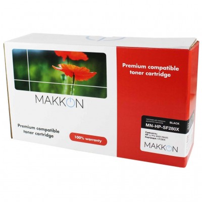 Картридж HP LJ CF280X 6.8k Black (MN-HP-SF280X) Makkon